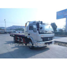IVECO 3800mm flat tow truck wrecker truck one drive two